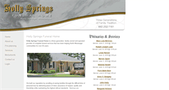 Desktop Screenshot of hsfuneralhome.com